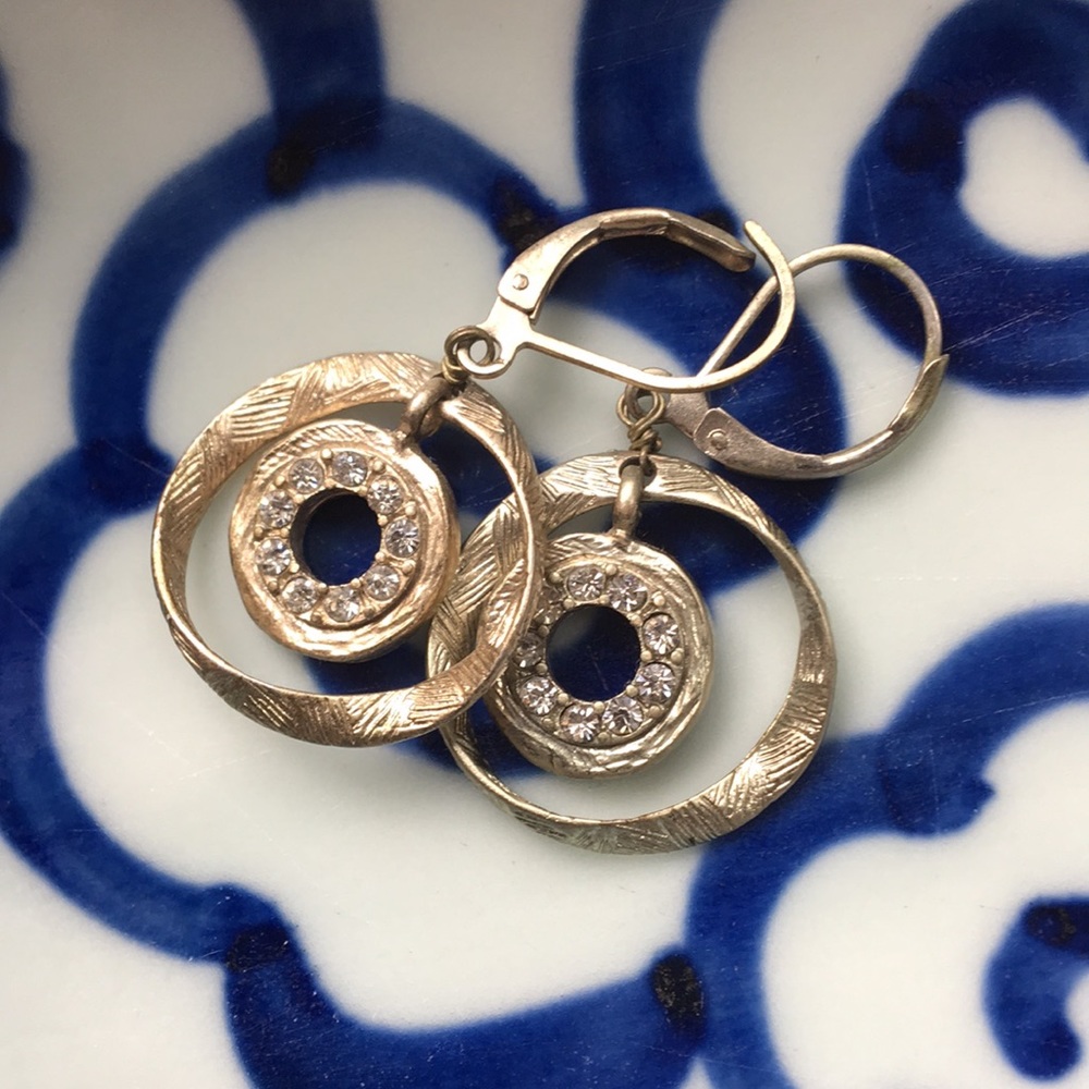 Two Pairs of Hoop Earrings